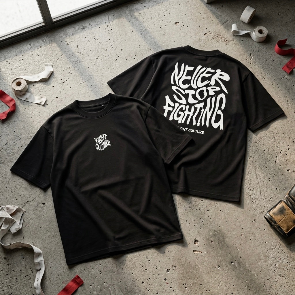 NEVER STOP FIGHTING TEE